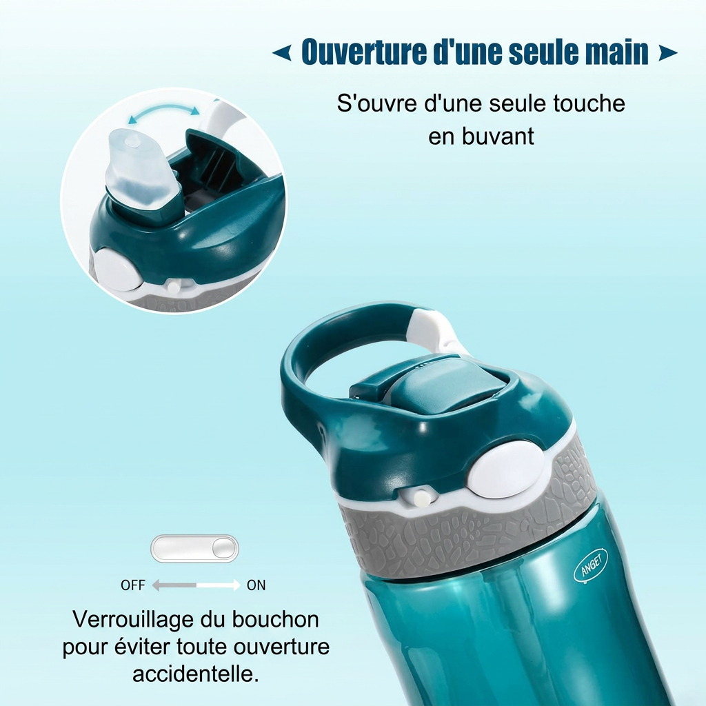 Gourde Filtrante FilterFlow — Eau Pure Partout